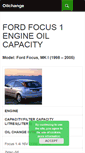 Mobile Screenshot of oil-change.info